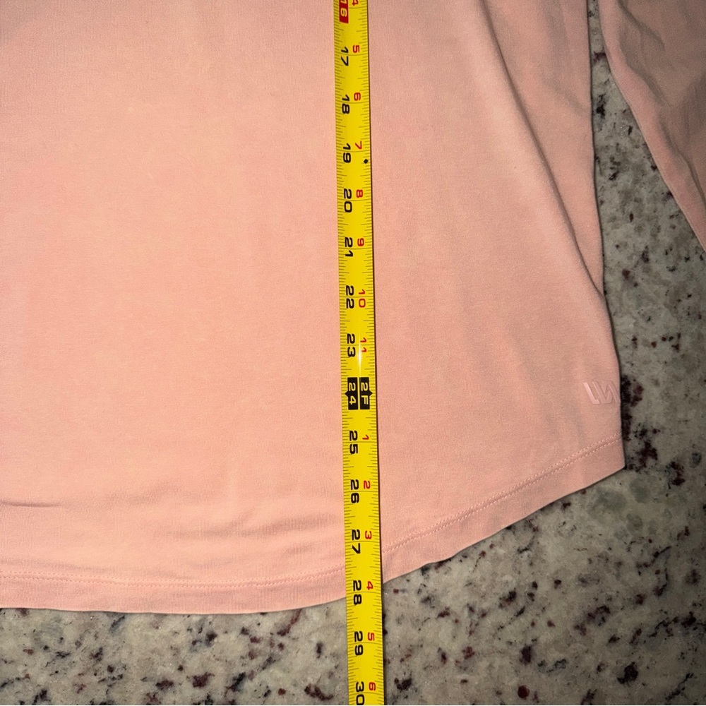 VRST Essential Hoodie Mens Size Medium Pink Bloom Modal Cotton Stretch UV 30+ - Picture 7 of 7